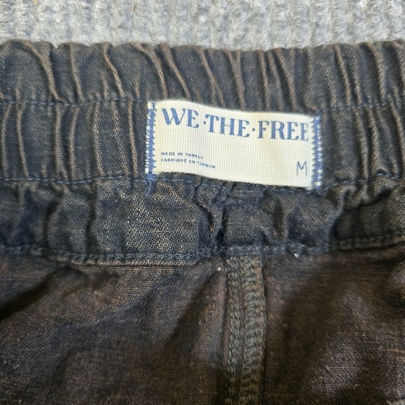 WE THE FREE Free People High Rise Wide Leg Jeans Women's Size Medium - Picture 6 of 8